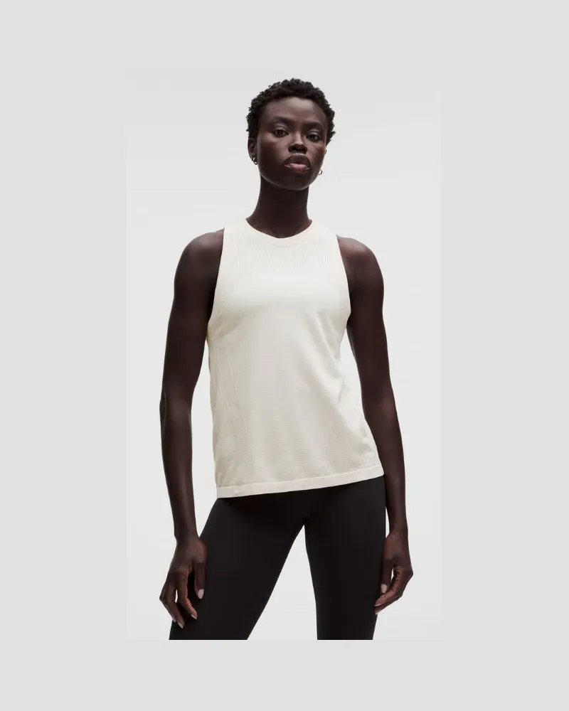 LULULEMON Super Swiftly-Tanktop im Relaxed Fit für Frauen – Größe in Light Ivory Light