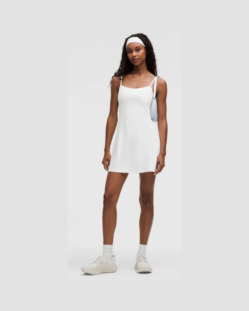 LULULEMON Align Kleid mit Spaghettiträgern für Frauen – Größe in White White