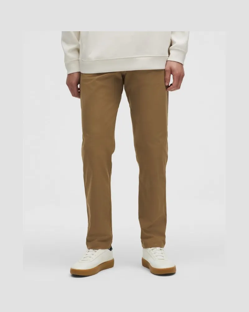 LULULEMON ABC Hose im Classic Fit mit 5 Taschen Warpstreme für Männer – 86 cm – Größe in Artifact Artifact