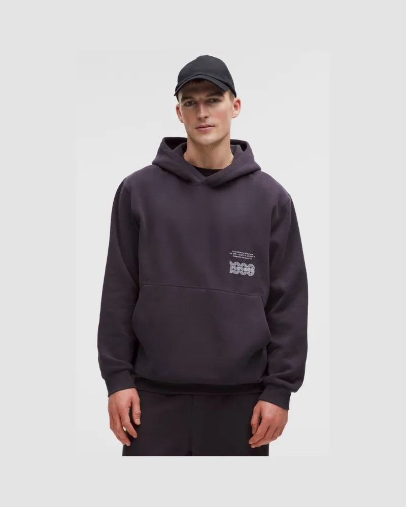 LULULEMON Steady State Hoodie Retro 1998 für Männer – Größe in Atmospheric Purple Atmospheric