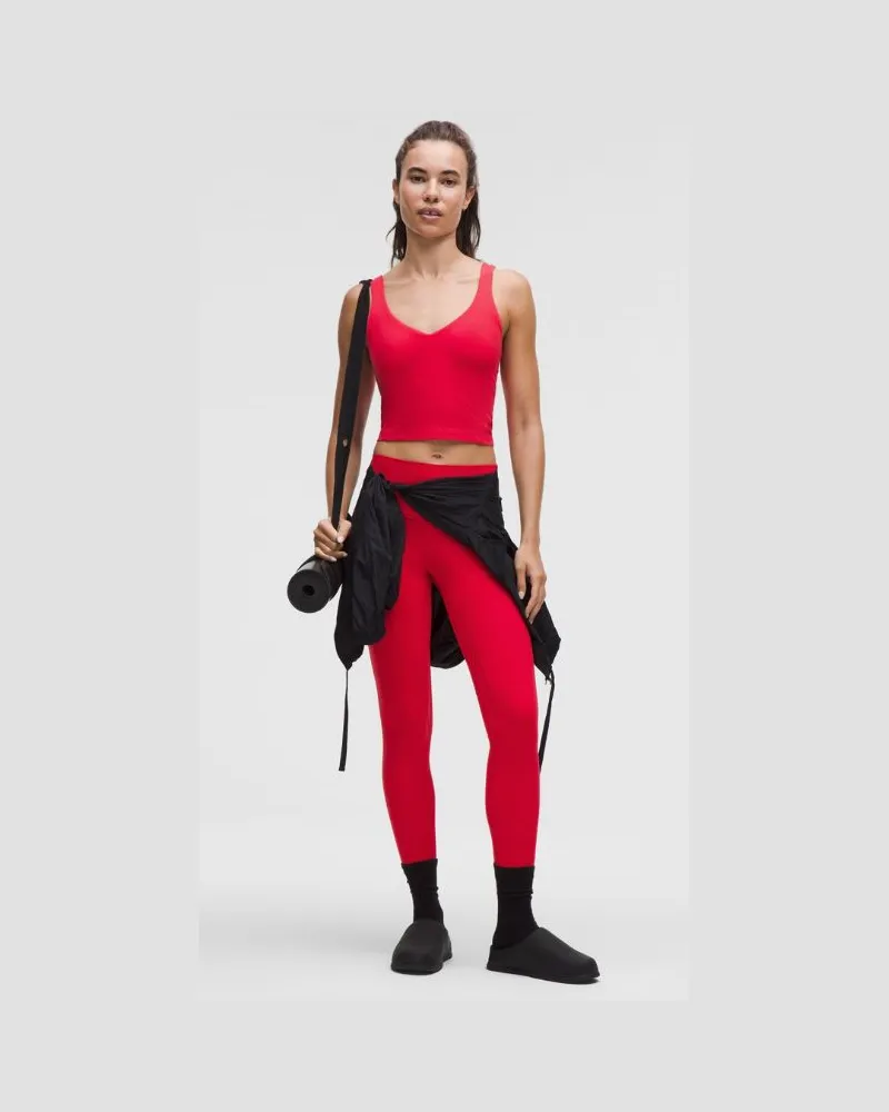 LULULEMON Align Hose mit hohem Bund für Frauen – 63,5 cm – Neon – Größe Lulu