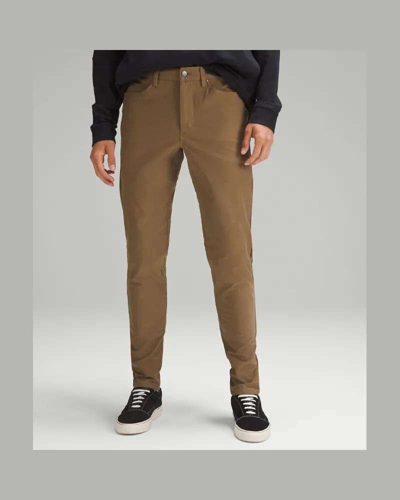 LULULEMON ABC Hose im Slim Fit mit 5 Taschen Utilitech für Männer – 86 cm – Größe in Artifact Artifact