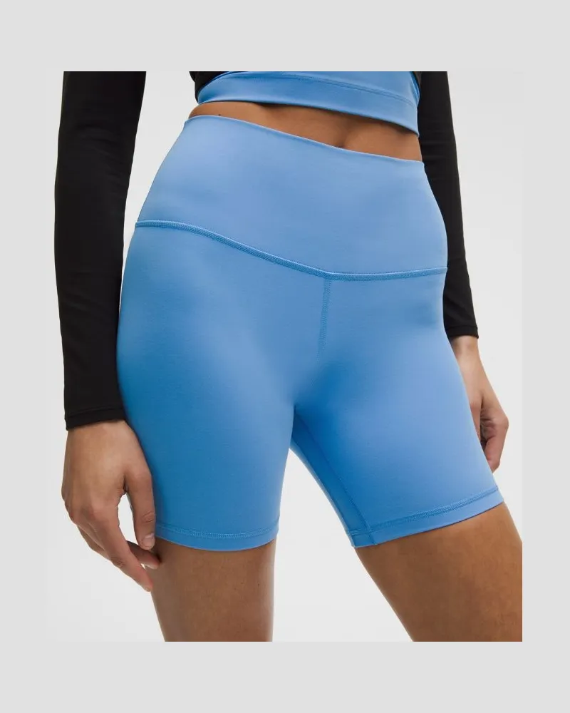 LULULEMON Align Shorts mit hohem Bund für Frauen – 15 cm – Größe in Pool Party Pool