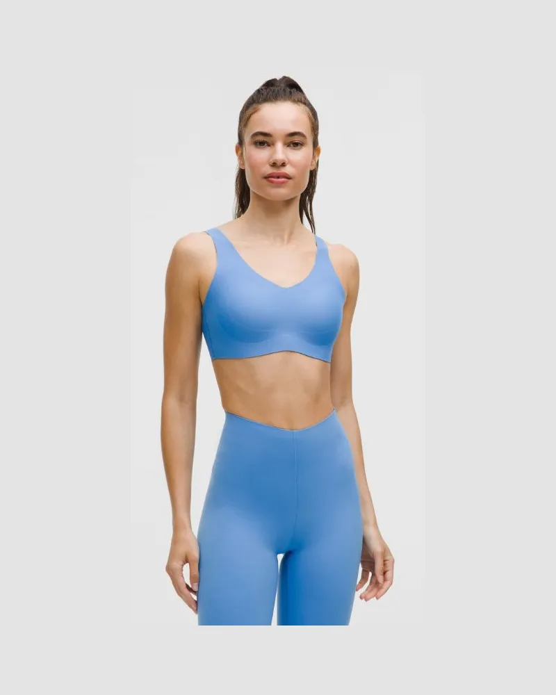 LULULEMON Glow Up BH Leichter Halt für B/C-Cups für Frauen – Größe in Pool Party Pool