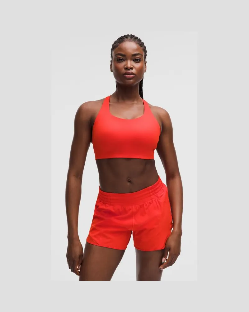 LULULEMON Energy BH mit starkem Halt für Frauen – Größe in Cherry Ember Cherry