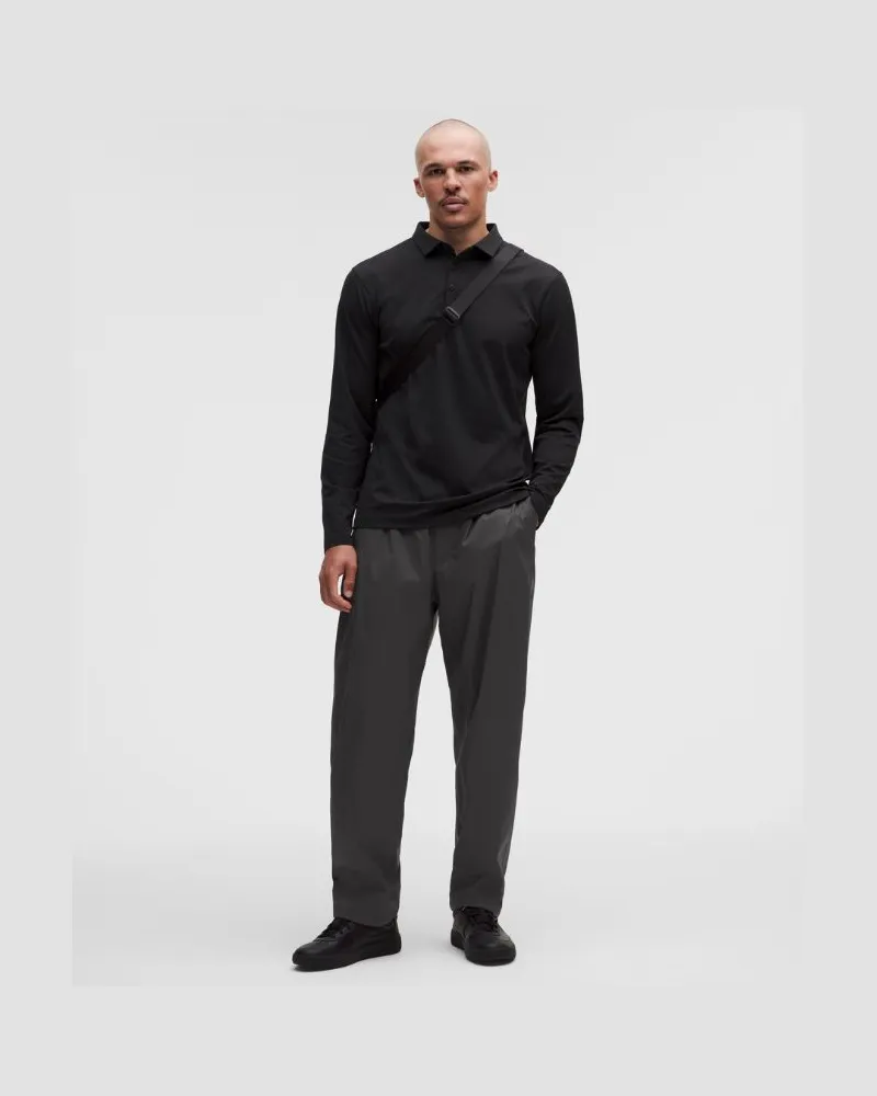 LULULEMON Zero Tucks Hose im Relaxed Fit Normale Länge für Männer – Größe in Graphite Grey Graphite