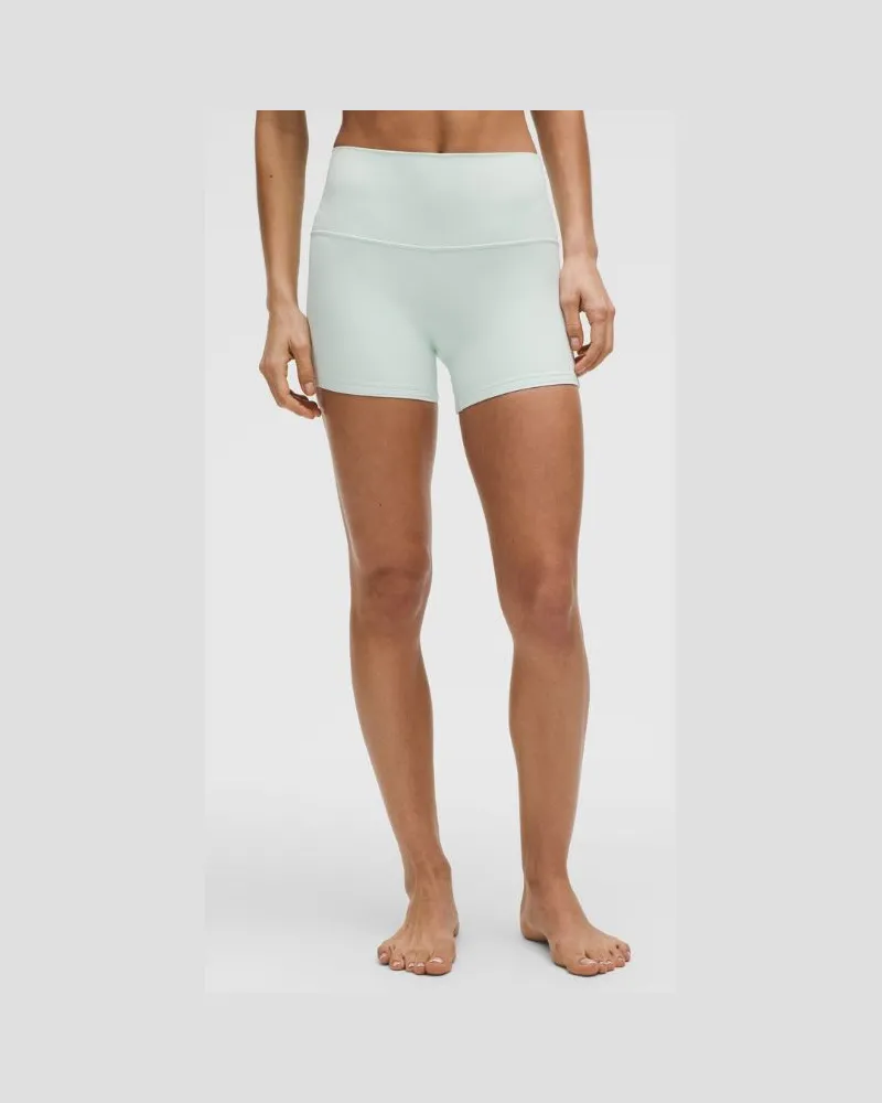 LULULEMON Align Shorts mit hohem Bund für Frauen – 10 cm – Größe in Mint Breeze Mint