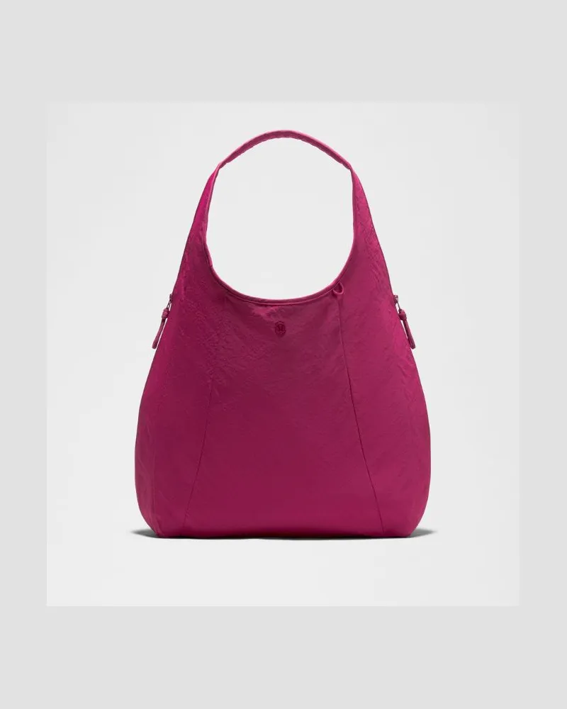 LULULEMON Lässige Slouchy-Schultertasche Größe in Raspberry Rave Raspberry