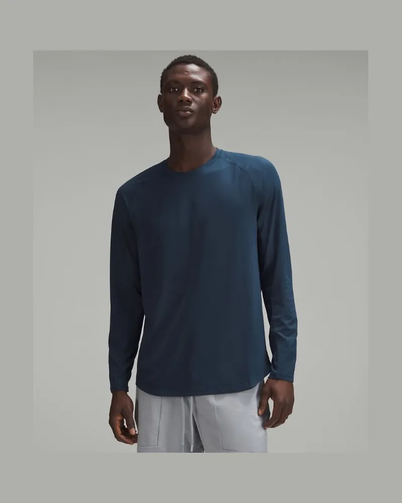 LULULEMON License to Train Langarmshirt für Männer – Größe in True Navy True