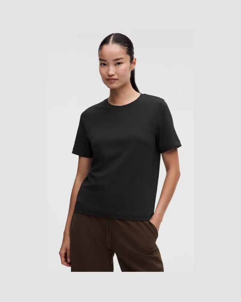 LULULEMON The Classic Jersey Tee für Frauen – Größe in Black Black