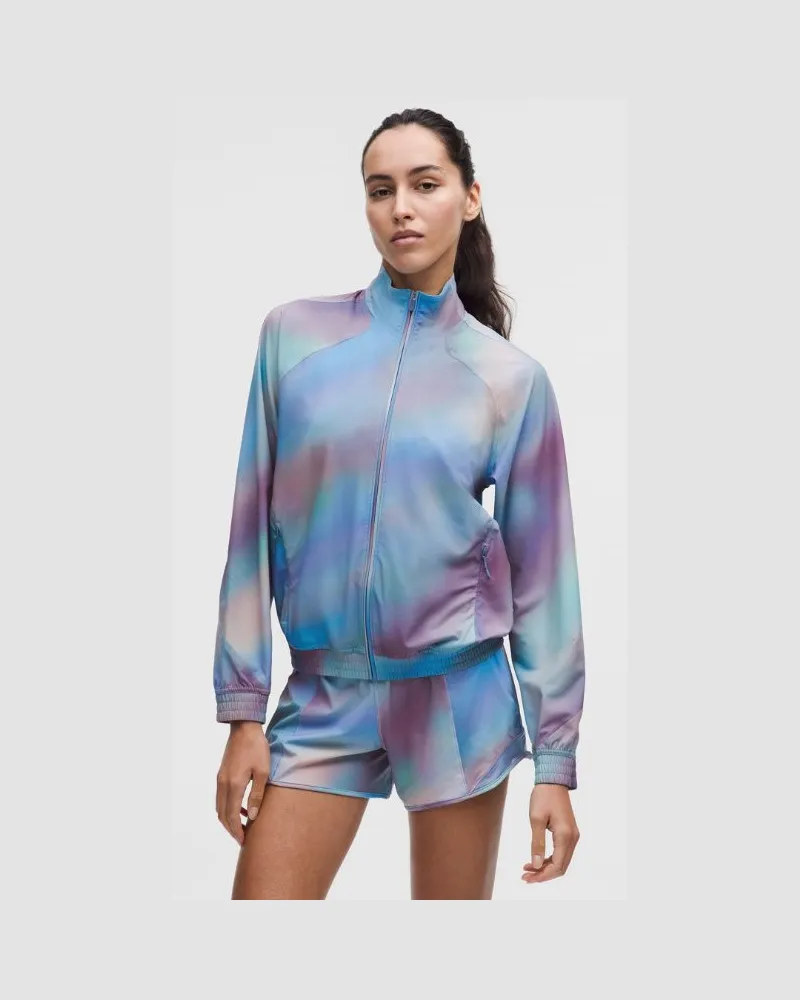 LULULEMON Trainingsjacke im Relaxed Fit für Frauen – Batik – Größe Chroma