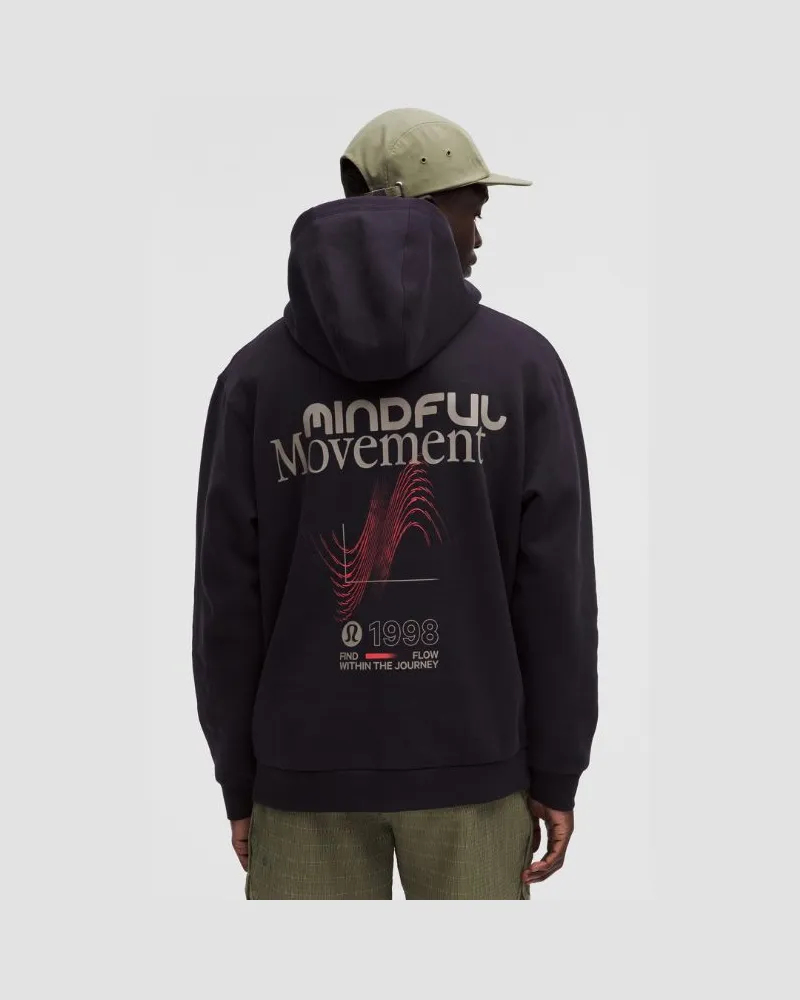 LULULEMON Steady State Hoodie Grafik für Männer – Größe in Nightmoth Nightmoth