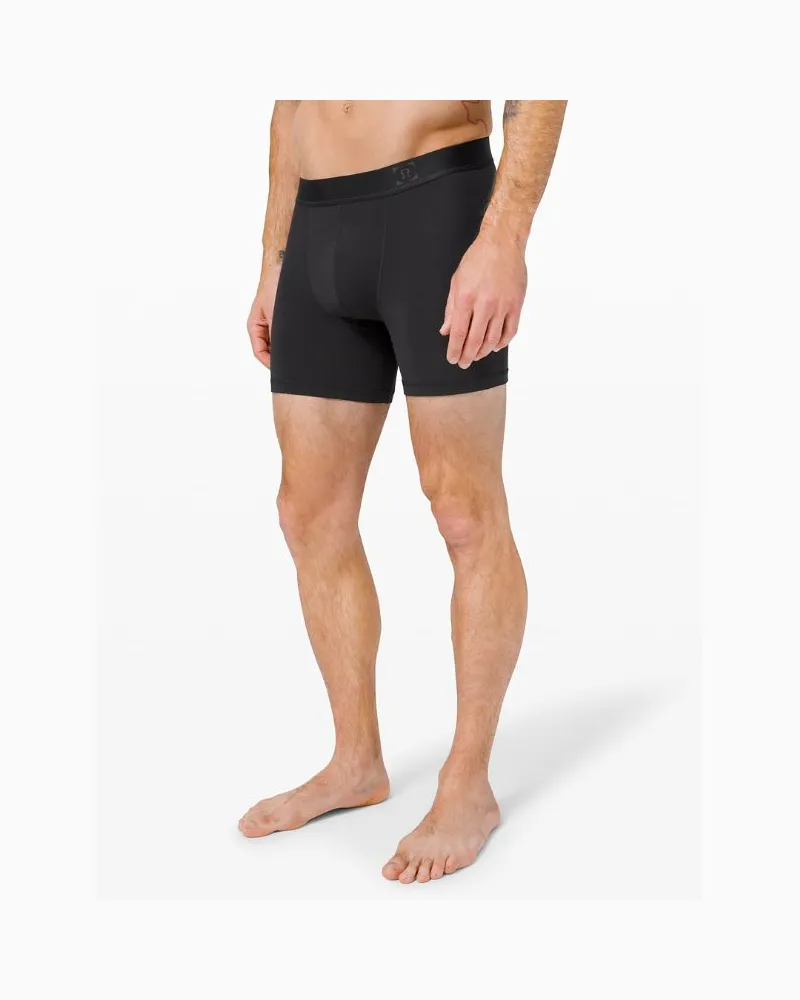 LULULEMON Always In Motion Boxershorts für Männer – 13 cm – Größe in Black Black