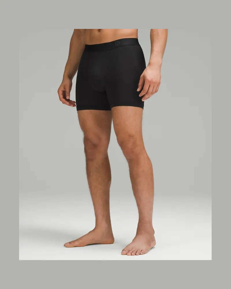 LULULEMON Always In Motion Boxershorts für Männer – 13 cm – Größe in Black Black