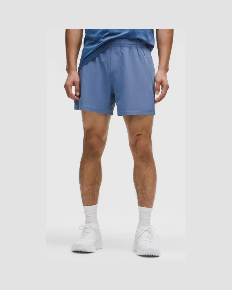 LULULEMON Pace Breaker Shorts ohne Liner für Männer – 13 cm – Größe in Washed Denim Washed