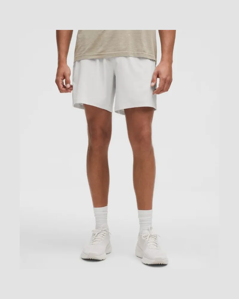 LULULEMON Pace Breaker Shorts ohne Liner für Männer – 18 cm – Größe in Vapor Vapor