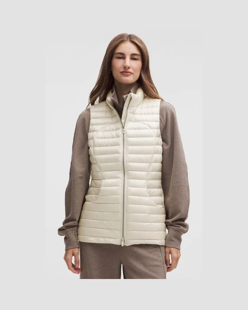 LULULEMON Pack It Down Vest Lustre für Frauen – Größe in Light Ivory Light