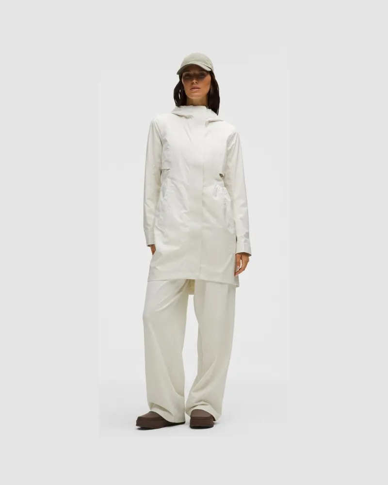 LULULEMON Rain Rebel Jacke für Frauen – Größe in Light Ivory Light