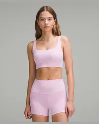 LULULEMON Bend This BH mit quadratischem und U-Ausschnitt Leichter Halt A–C-Cups Vitapink