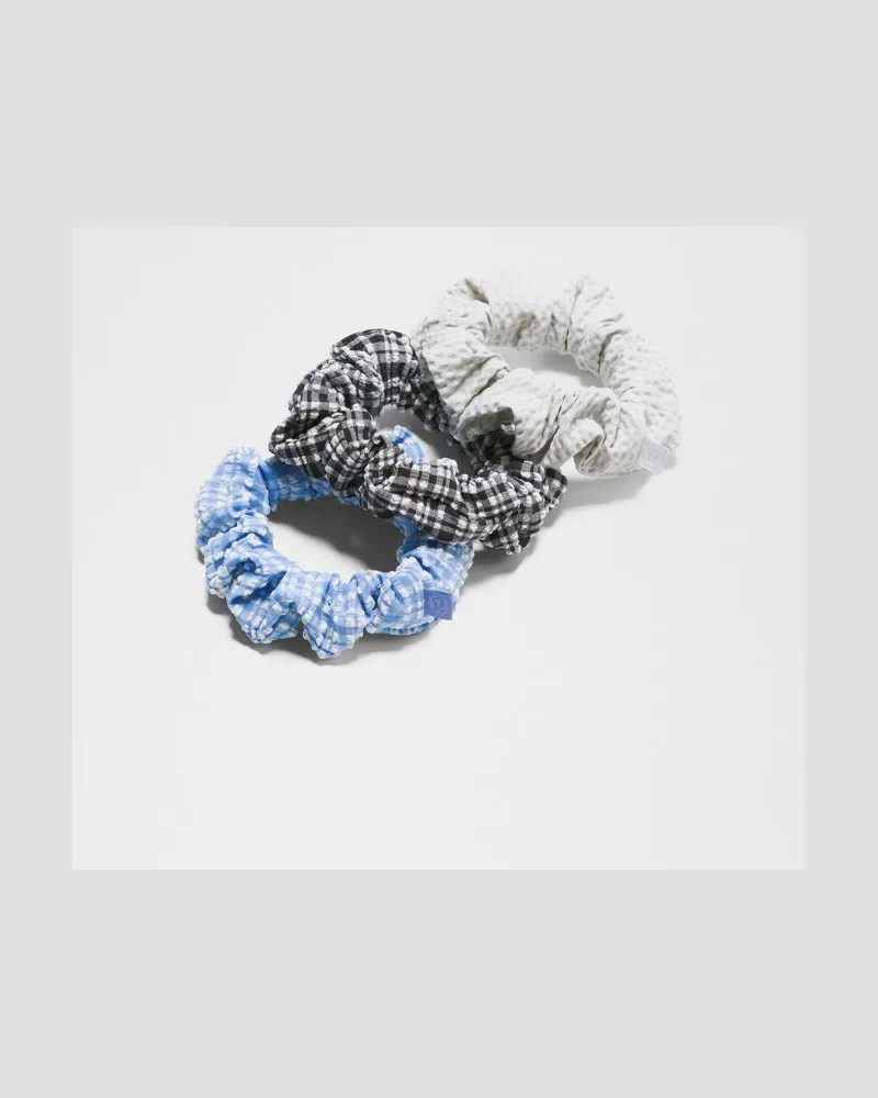 LULULEMON Uplifting Scrunchies 3er-Pack in Pool Party/Black/Vapor Pool