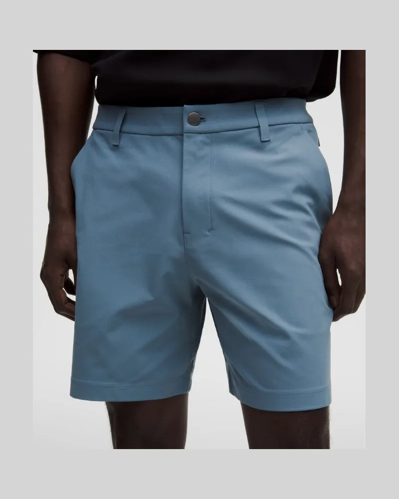 LULULEMON ABC Shorts im Classic Fit Warpstreme für Männer – 18 cm – Größe in Steel Blue Steel