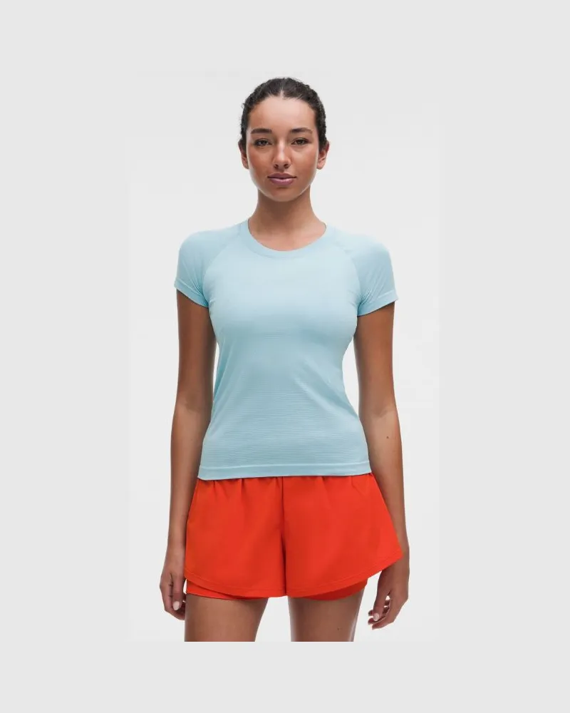 LULULEMON Swiftly Tech Kurzarmshirt 2.0 Taillenlänge für Frauen – Größe in Seafoam Seafoam
