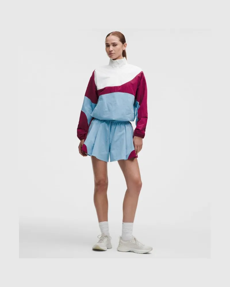 LULULEMON Tennis-Trainingsshorts für Frauen – 10 cm – Größe in Dreamy Blue/Raspberry Rave Dreamy