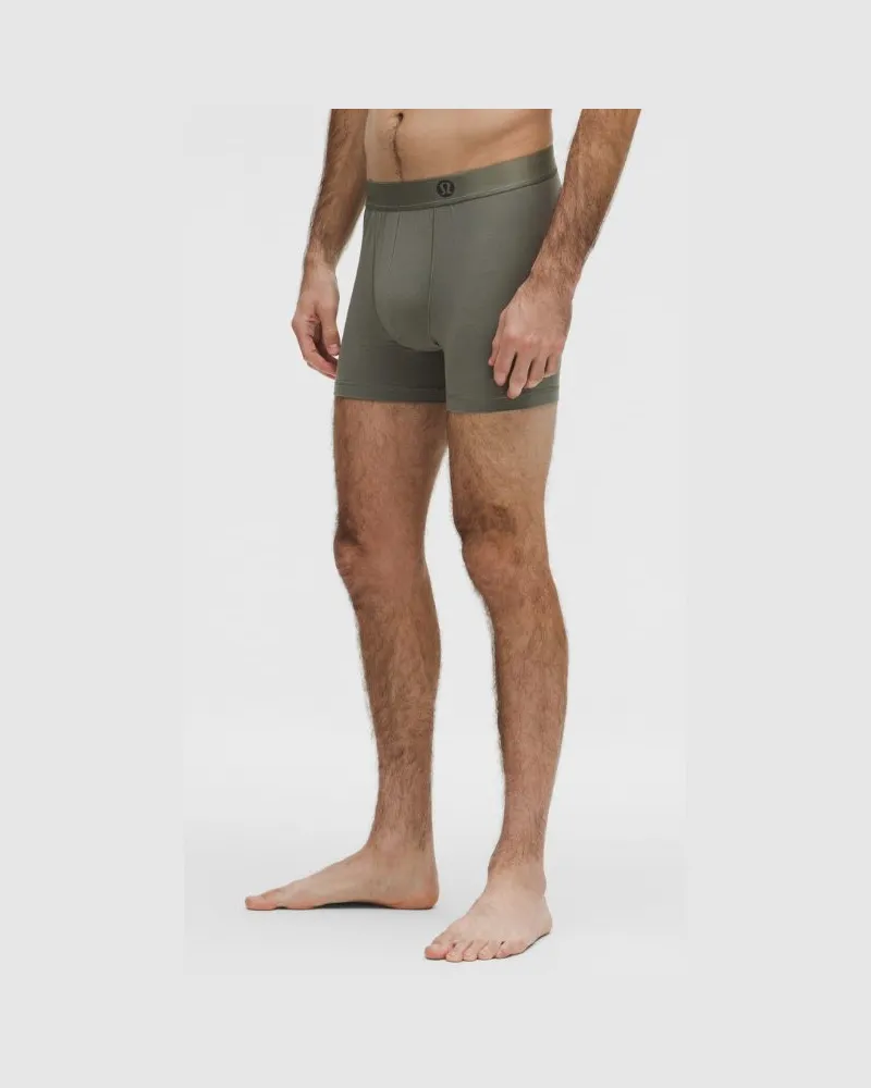 LULULEMON Always In Motion Boxershorts für Männer – 13 cm – Größe in Grey Sage Grey