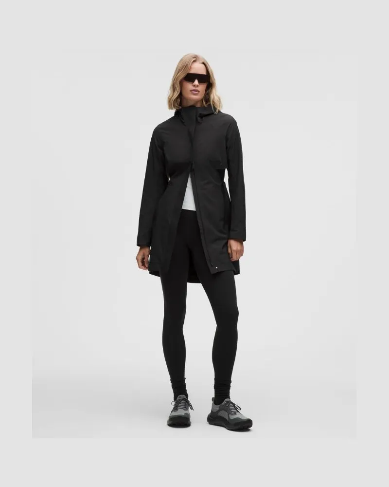 LULULEMON Rain Rebel Jacke für Frauen – Größe in Black Black