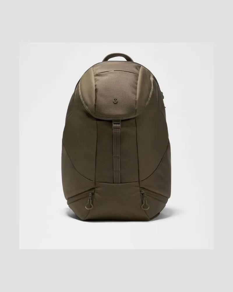 LULULEMON Daily Dispatch-Rucksack Größe in Olive Brown Olive