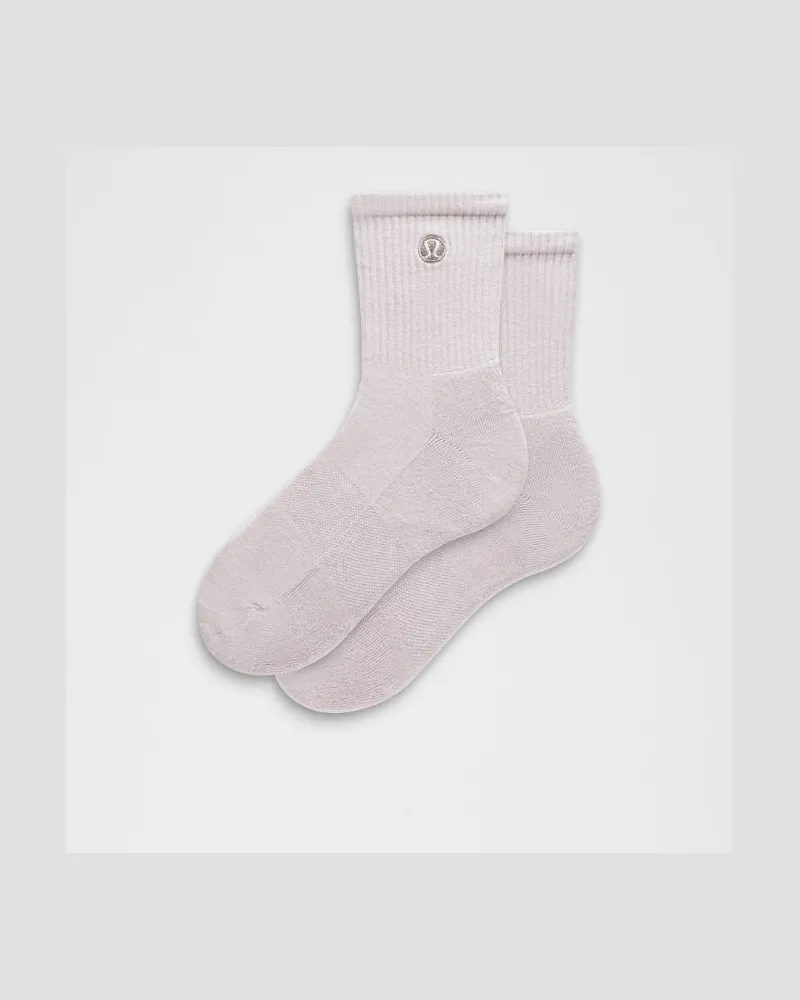 LULULEMON Knöchelhohe Daily Essential-Socken Unisex – Größe in Icy Taupe Icy