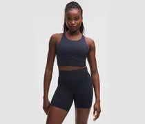 Hochgeschlossener Energy-Longline-BH Evolve, Mittlerer Halt für B–D-Cups für Frauen – Größe in True Navy
