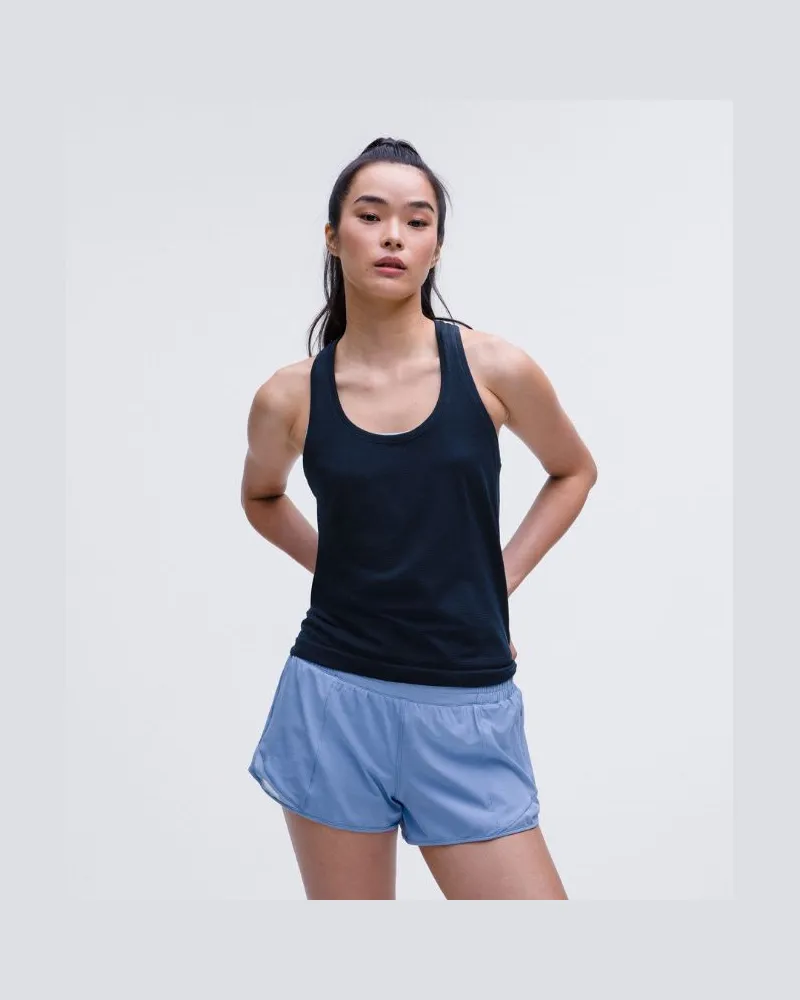LULULEMON Swiftly Tech Tanktop mit Racerback 2.0 Taillenlänge für Frauen – Größe in True Navy True