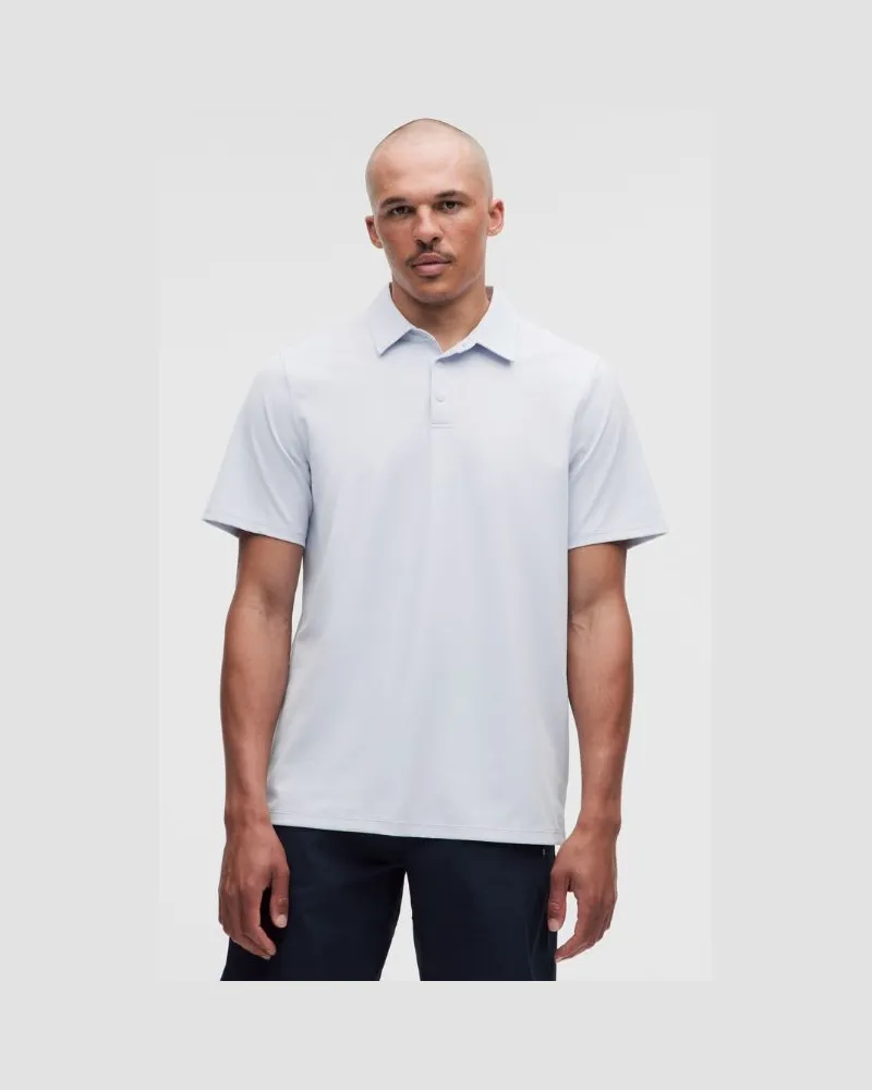 LULULEMON Men's ShowZero Classic-Fit Polo Shirt – Größe in Starch Blue Starch