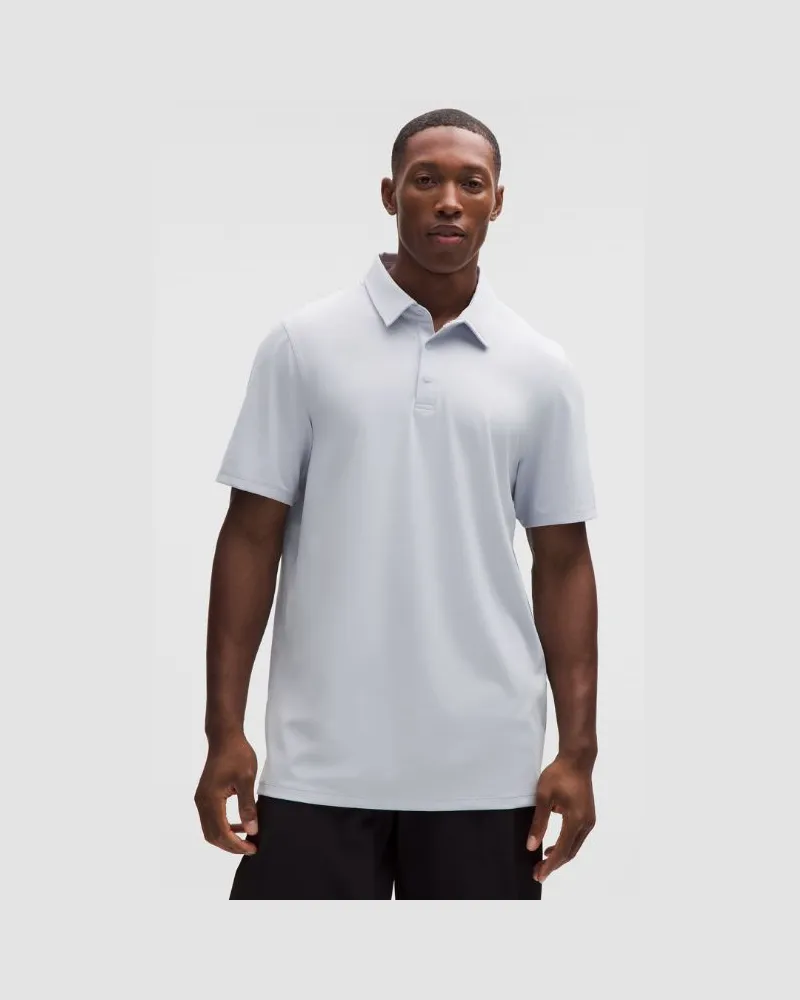 LULULEMON Men's ShowZero Classic-Fit Polo Shirt – Größe in Starch Blue Starch