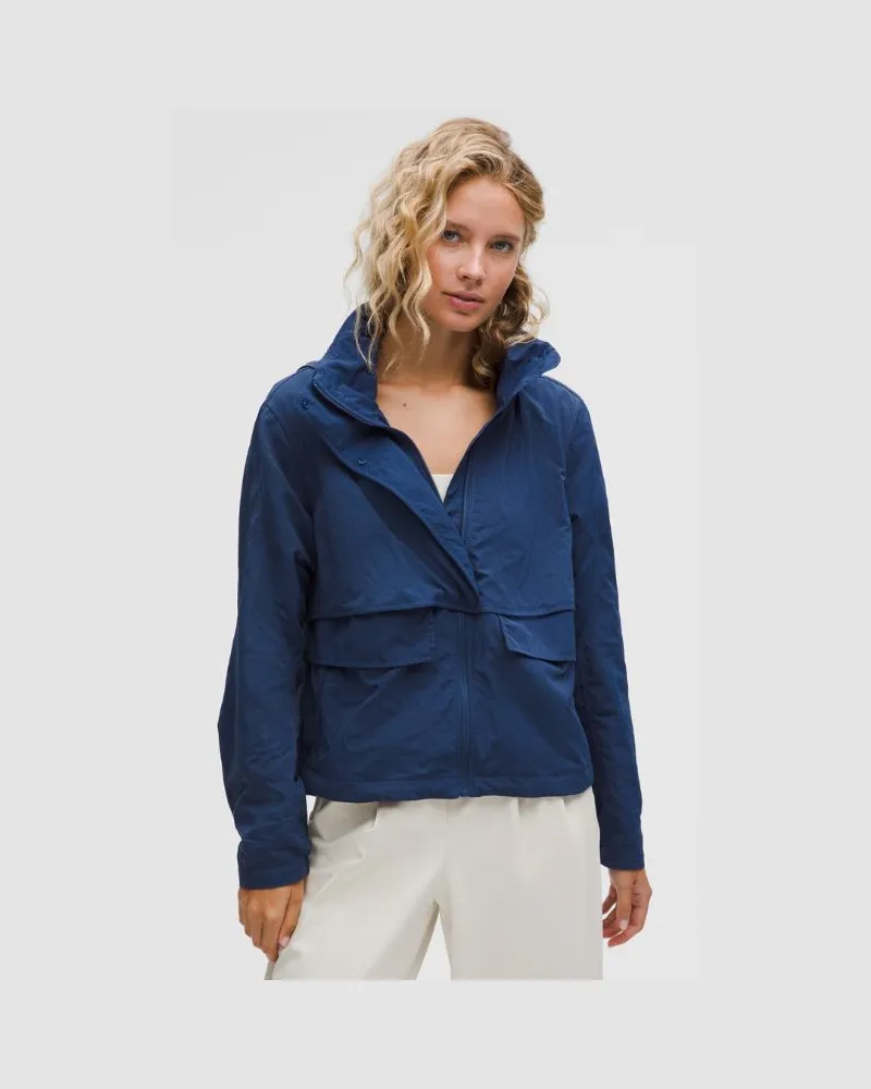 LULULEMON Always Effortless Jacke für Frauen – Größe in Blue Twill Blue