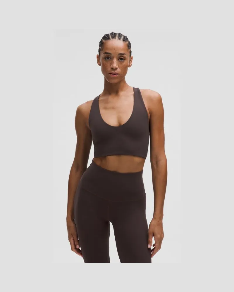 LULULEMON Bend This BH mit U-Ausschnitt und überkreuzten Trägern Leichter Halt A–C-Cups für Frauen – Größe in Sequoia Sequoia