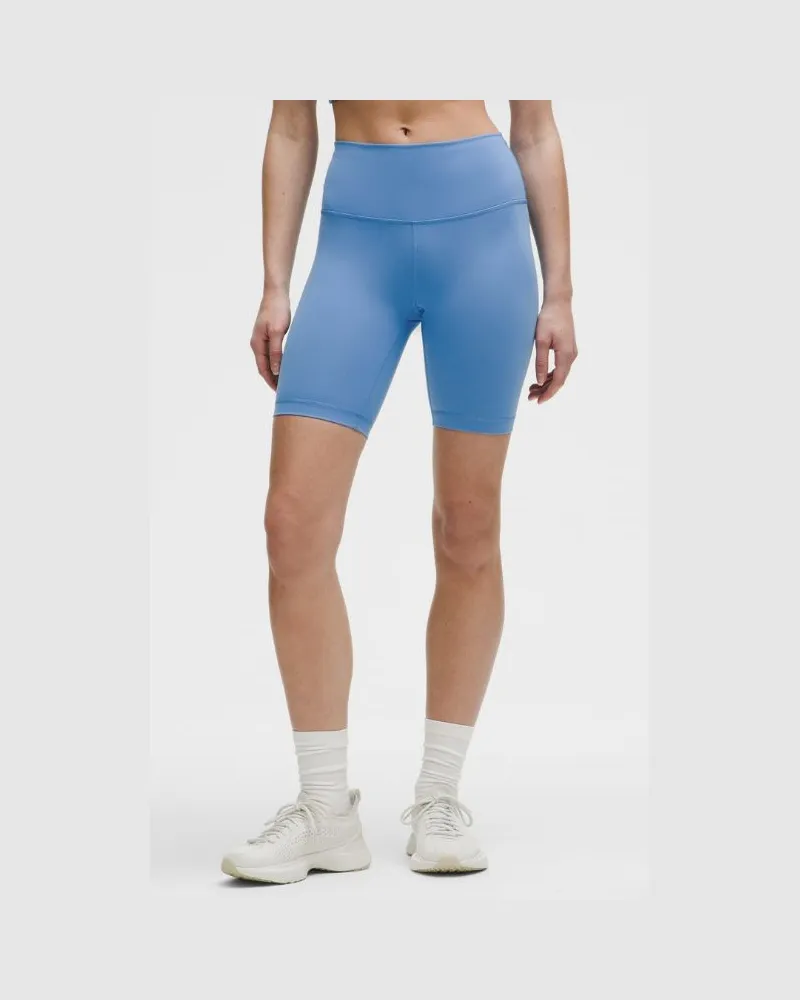 LULULEMON Wunder Train Shorts mit hohem Bund für Frauen – 20 cm – Größe in Pool Party Pool