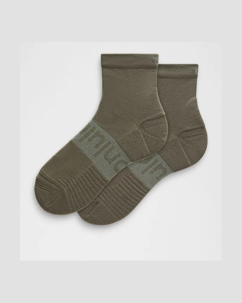 LULULEMON Unisex Power Stride Ankle Socks – Größe in Army Green Army
