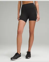 LULULEMON Wunder Train Shorts mit hohem Bund Black