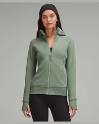 LULULEMON Scuba-Hoodie mit durchgehendem Reißverschluss Grey