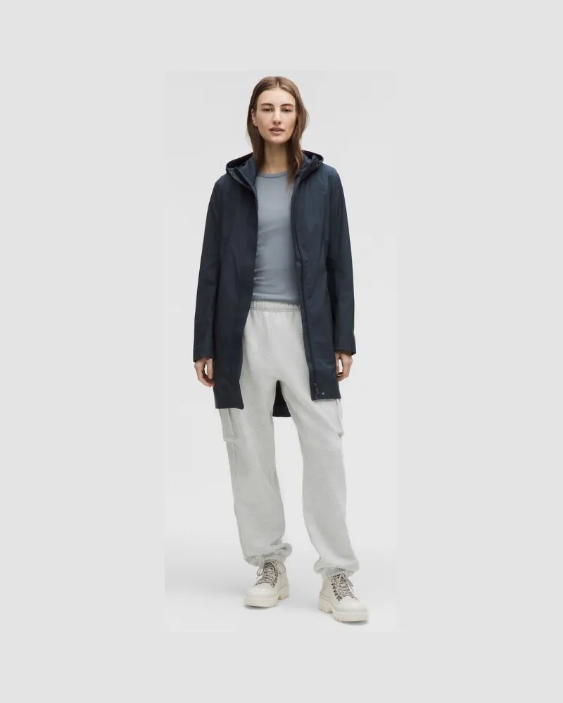 LULULEMON Rain Rebel Jacke mit Isolierung für Frauen – Größe in True Navy True