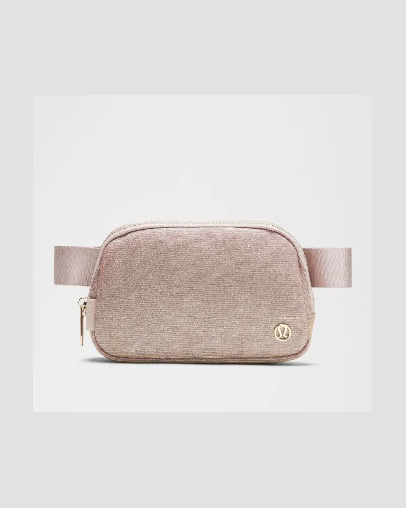 LULULEMON Everywhere Gürteltasche Glitzer – Größe in Pink Champagne/Muse/Gold Pink