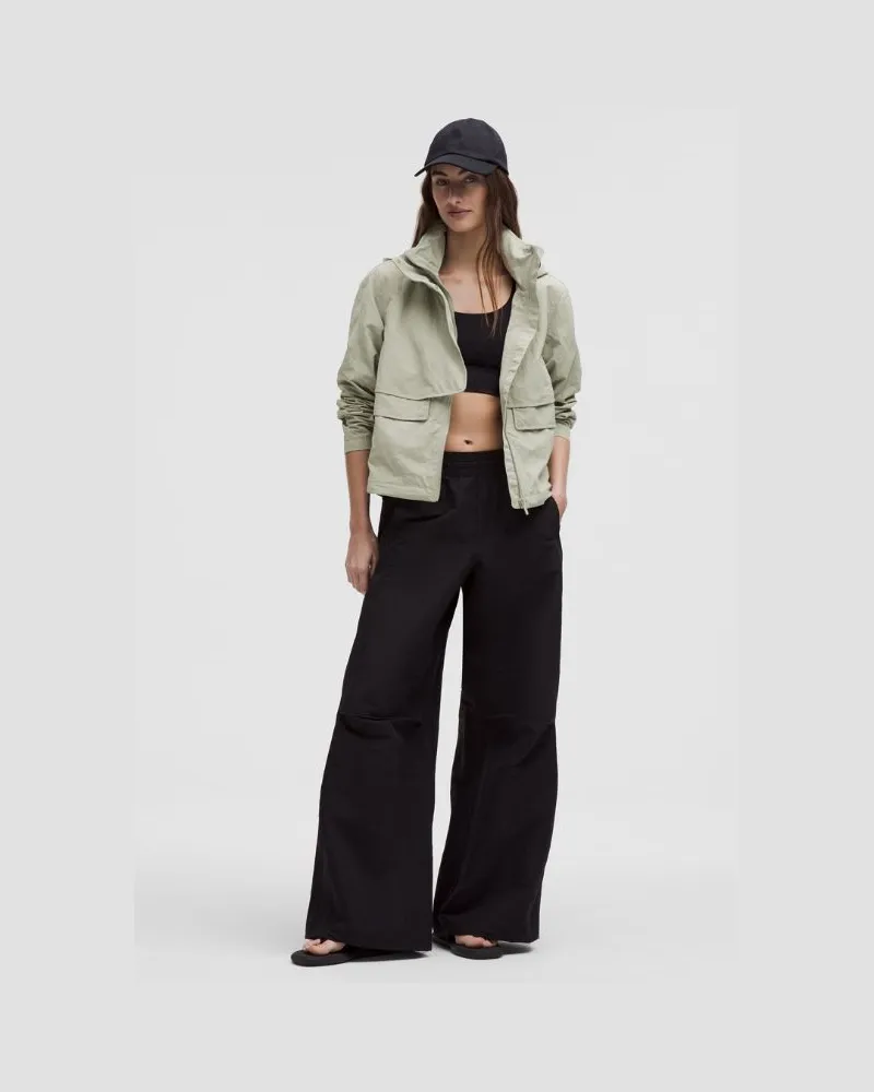 LULULEMON Always Effortless Jacke für Frauen – Größe in Fog Green Fog