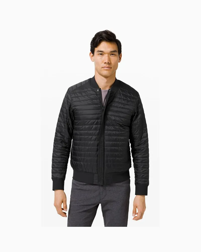 LULULEMON Switch Over Bomberjacke für Männer – Größe in Black Black