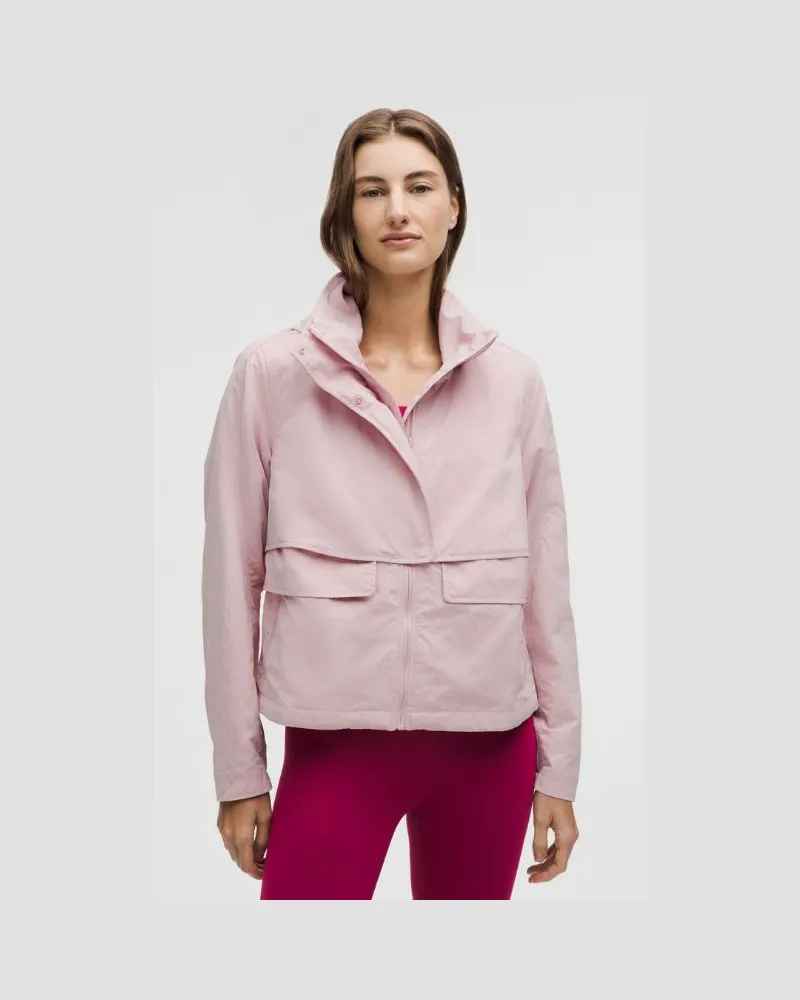 LULULEMON Always Effortless Jacke für Frauen – Größe in Pink Haze Pink