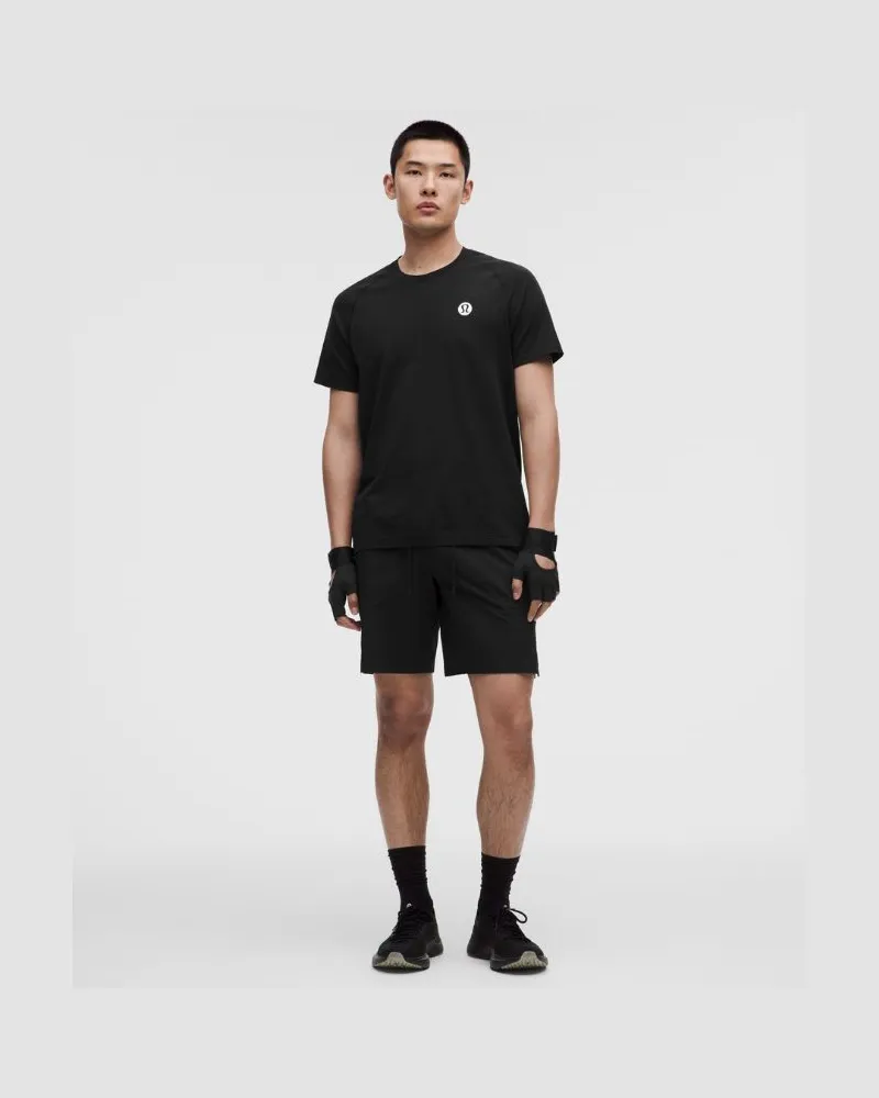 LULULEMON License to Train Shorts ohne Liner für Männer – 13 cm – Größe in Schwarz Schwarz