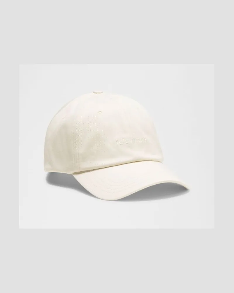 LULULEMON Unisex Baseballkappe im Classic Fit Logo – Größe in Light Ivory Light