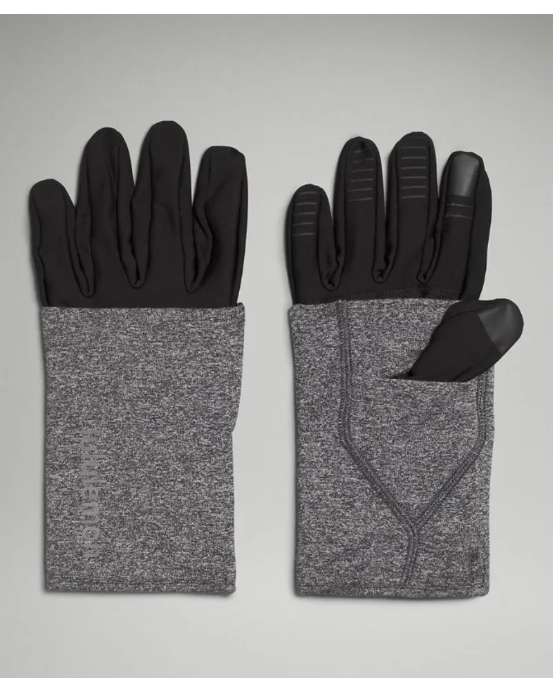 LULULEMON Wandelbare Langarm-Handschuhe Black