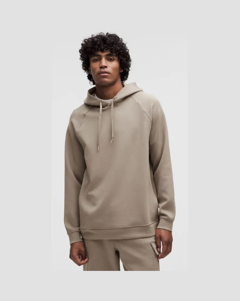 LULULEMON Smooth Spacer Hoodie im Classic Fit für Männer – Khaki – Größe Warm